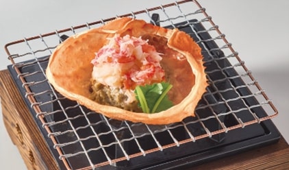 サガミ「かに味噌甲羅焼き」