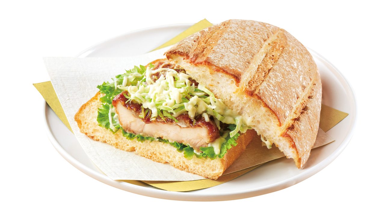 サンマルクカフェ「サンマルクホットサンド 鶏タツタ」