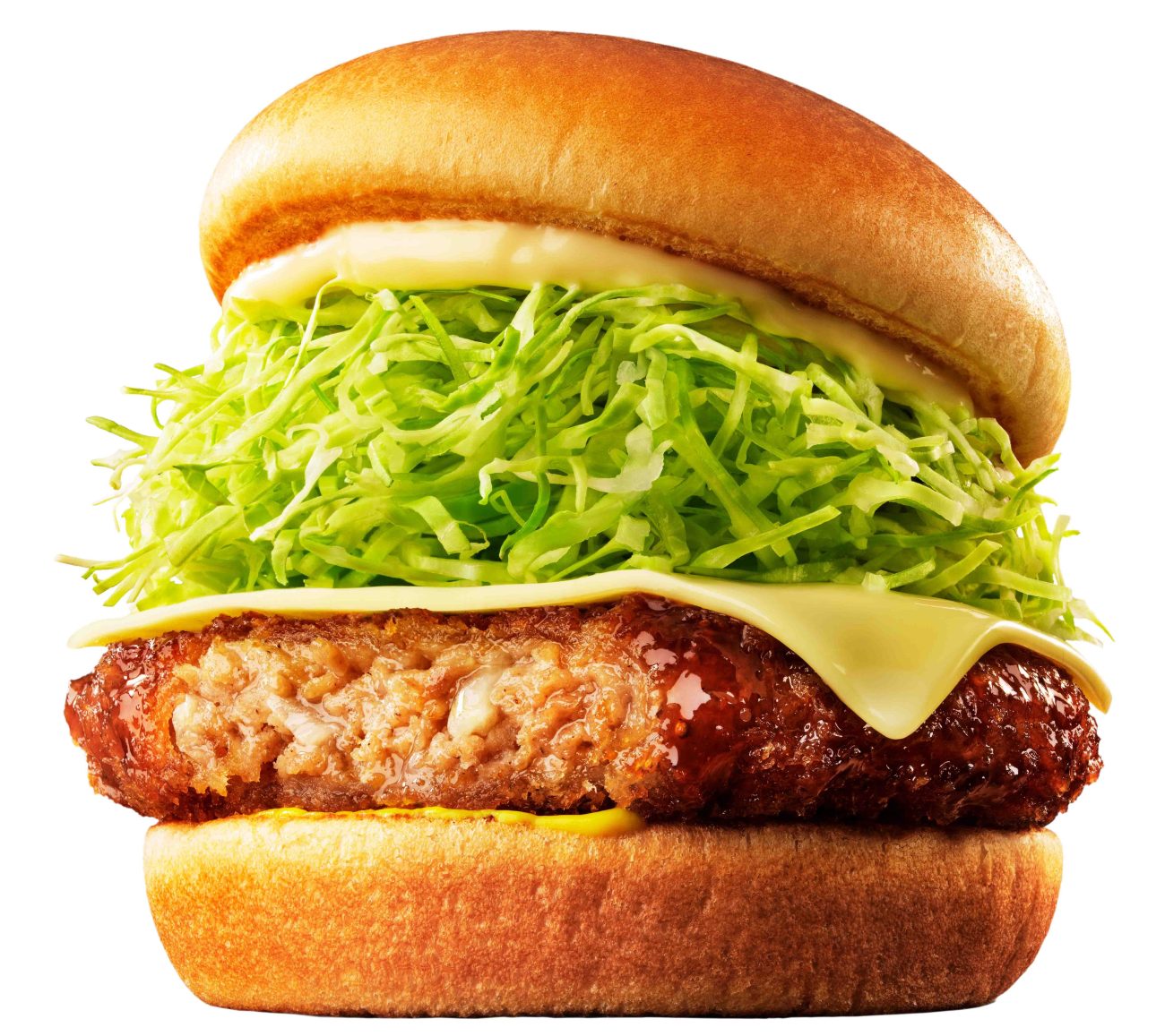 モスバーガー「メンチカツチーズバーガー」