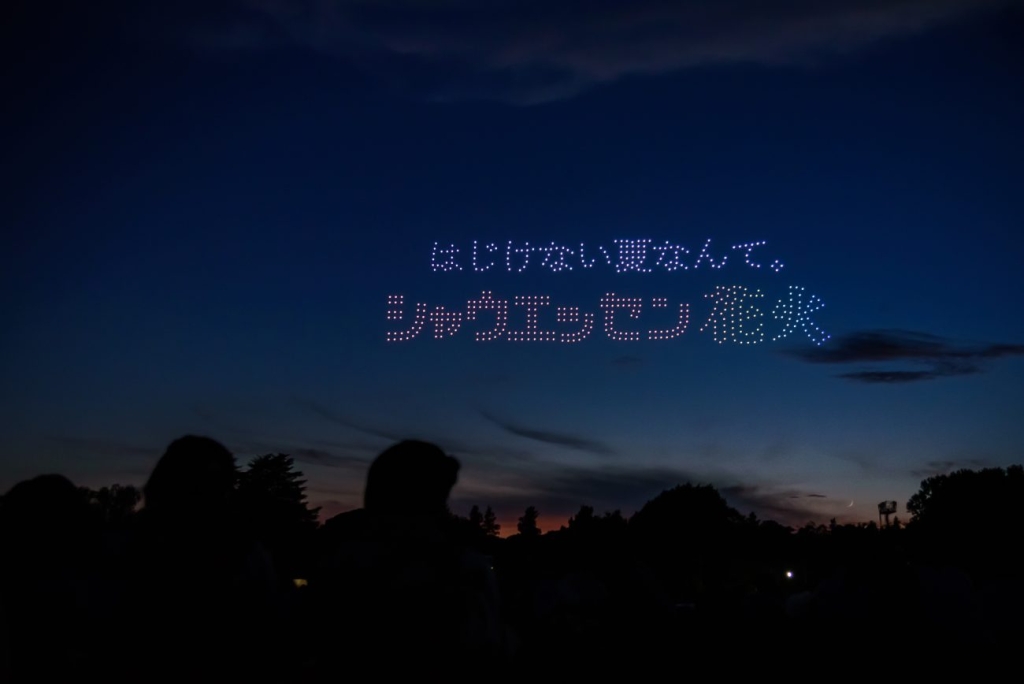 日本ハム スペシャルショーには500基のドローンを使用