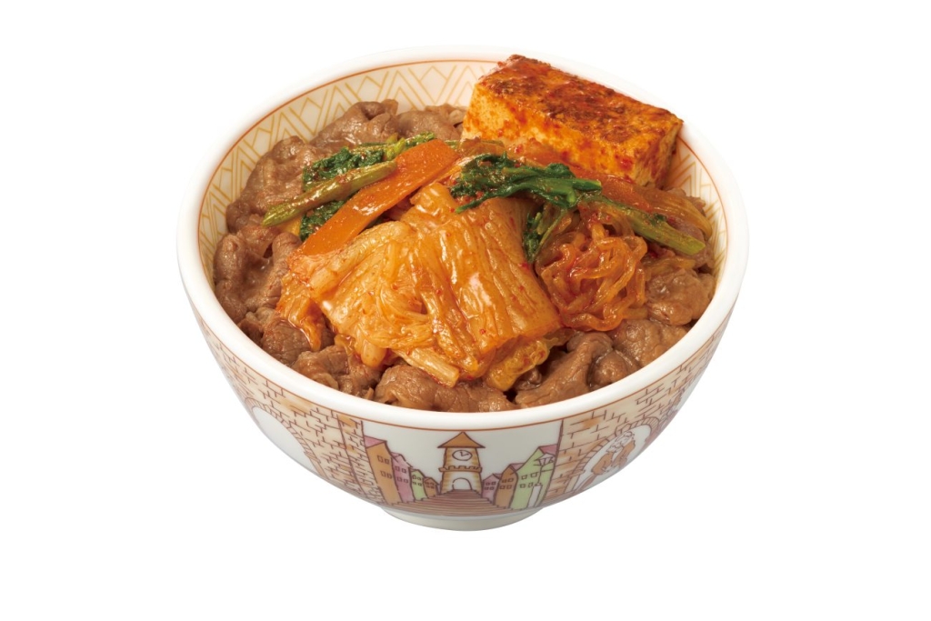 すき家「辛旨すきやき牛丼」