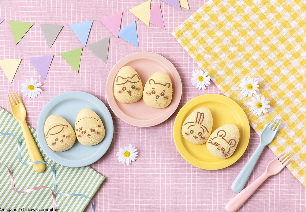 スポンジケーキの絵柄は全6種