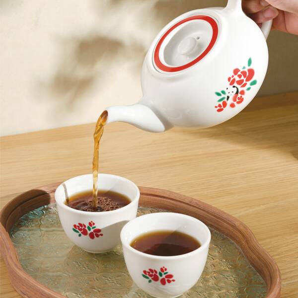 「飲茶ポット&カップセット」使用例