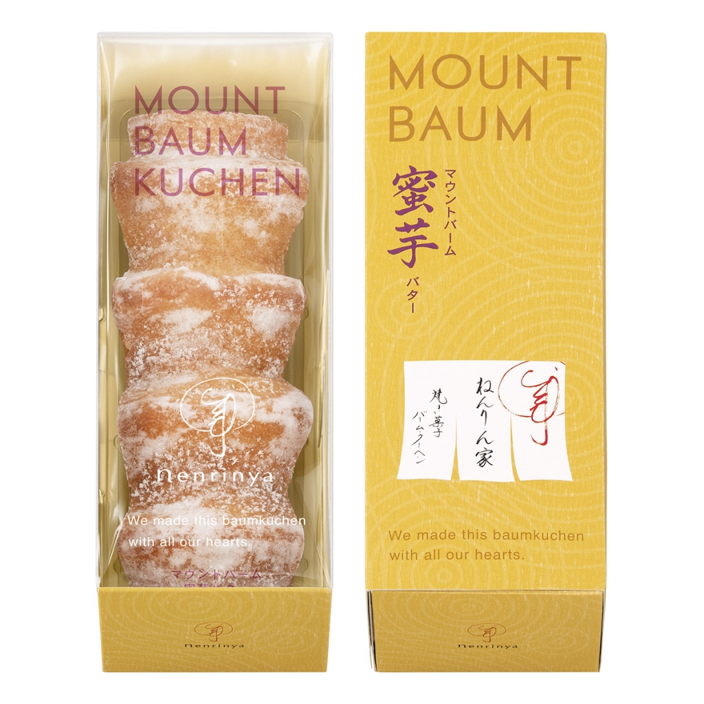 ねんりん家『マウントバーム 蜜芋バター』パッケージ