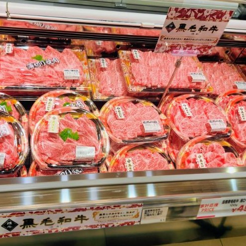 精肉コーナー