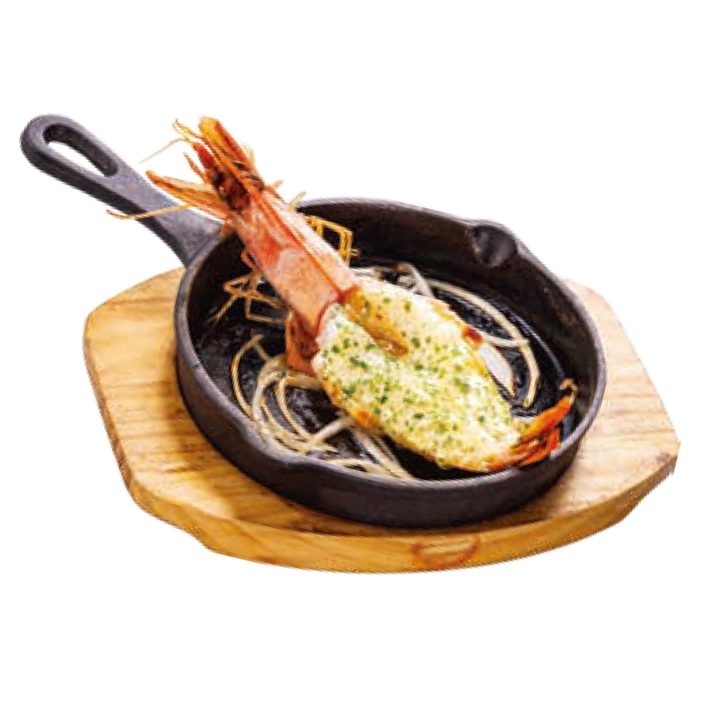 ビッグボーイ「殻付き海老の香味グリル(単品)」