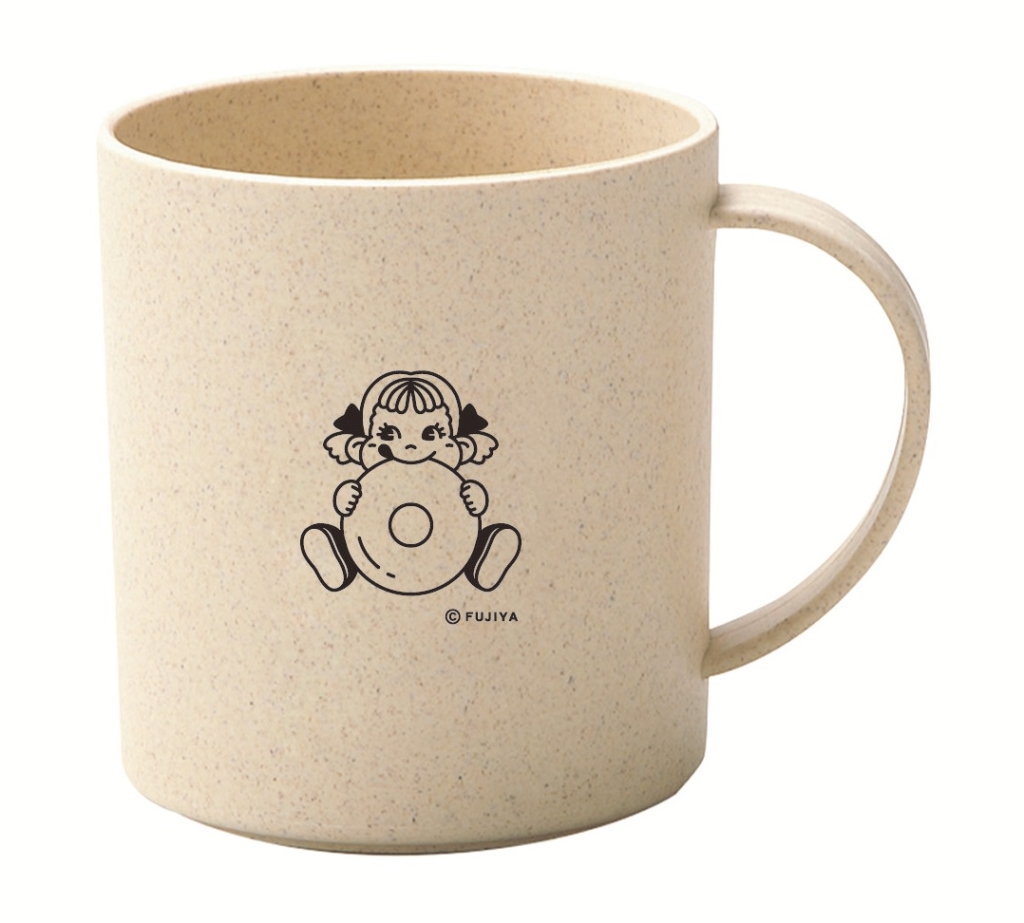 バンブーファイバー配合マグカップ(ペコちゃんmilkyドーナツデザイン)