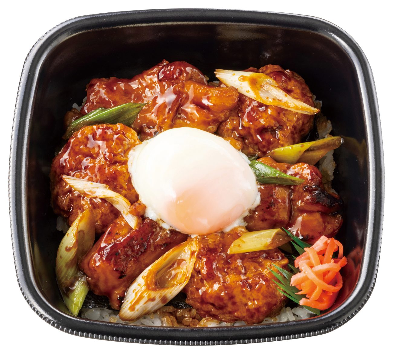 ほっともっと「温玉付き焼鳥つくね重」