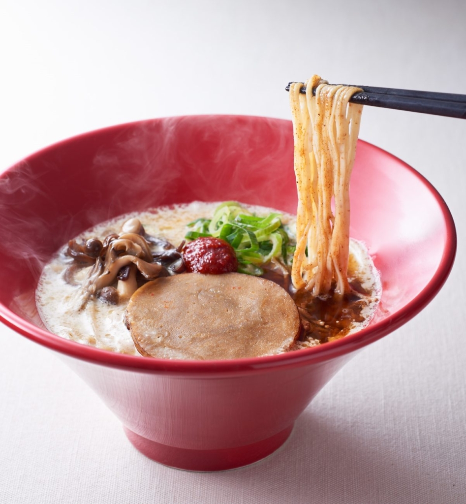 不二製油×一風堂「プラントベース赤丸」