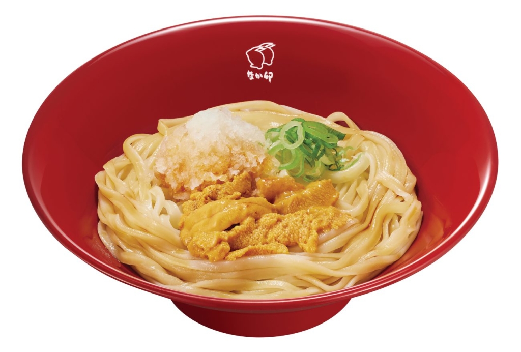 なか卯「雲丹おろしうどん」