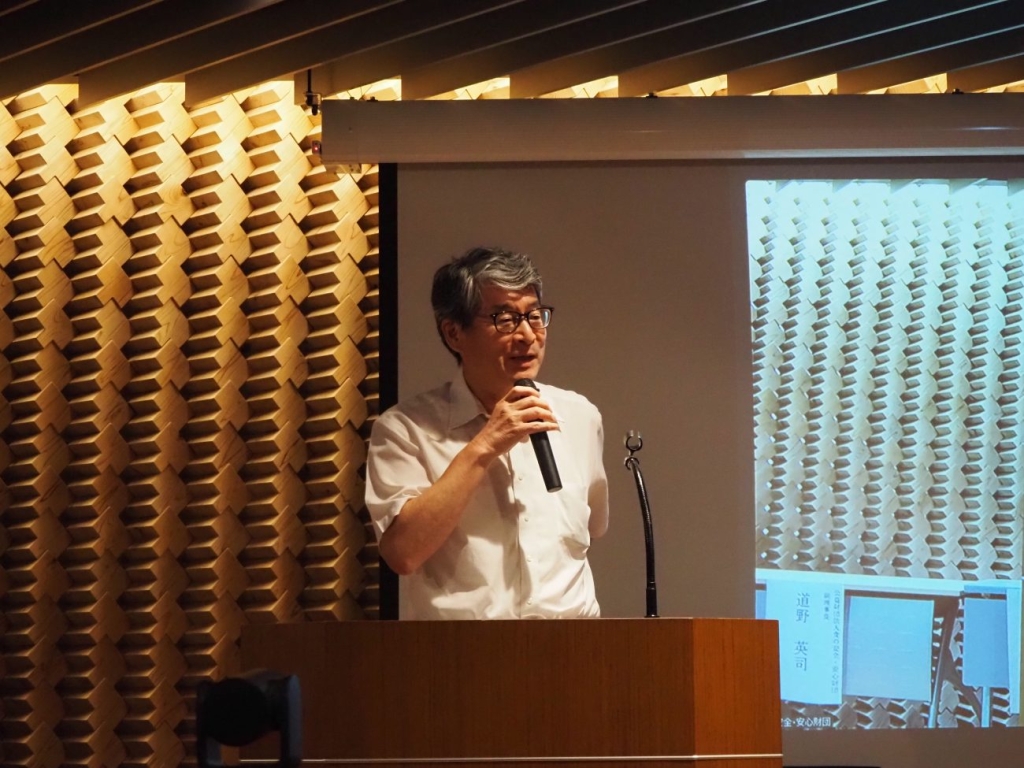 日本即席食品工業協会の専務理事吉井巧氏