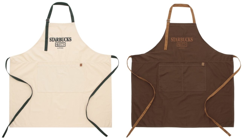 STARBUCKS STAND by BEAMS LOGO ユーティリティ エプロン