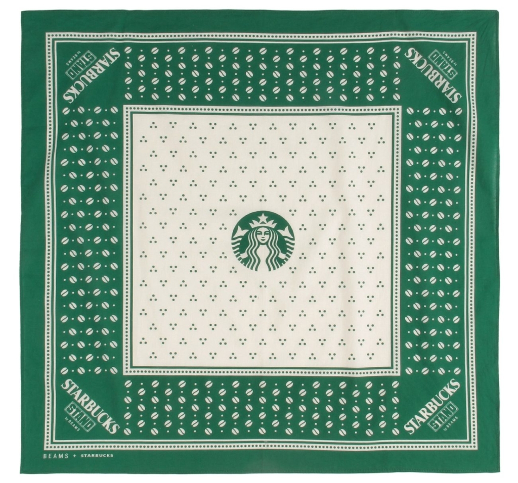 STARBUCKS STAND by BEAMS バンダナ