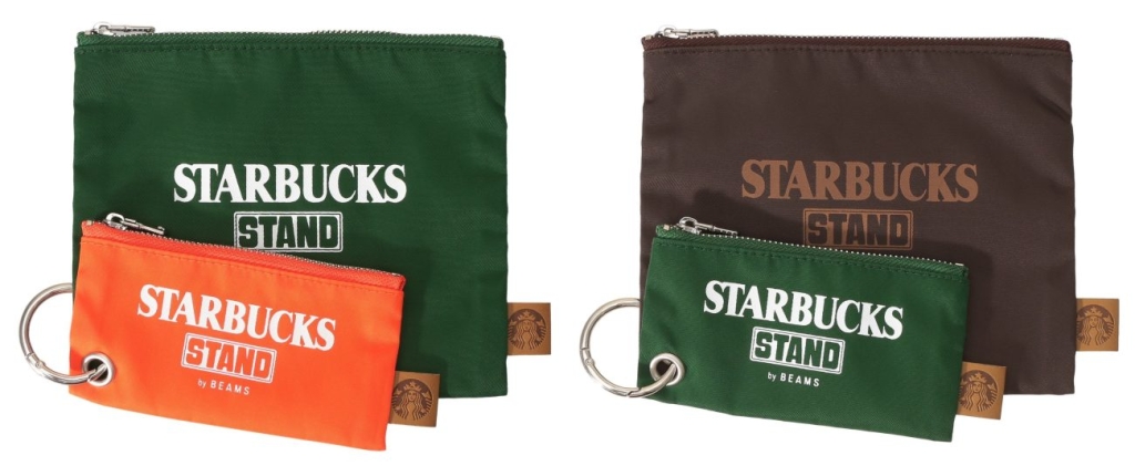 STARBUCKS STAND by BEAMS 2Set ポーチ