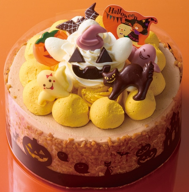シャトレーゼ「ハロウィン かわいいオバケのデコレーション14cm」