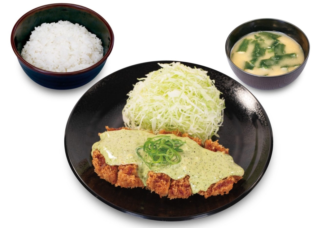 松のや「バジルタルタルチキンかつ定食」