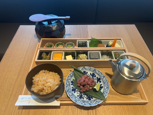 「松阪牛の茶まぶし御膳」（数量限定）