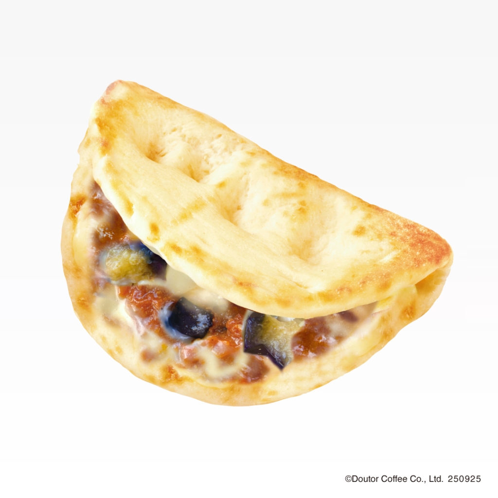 ドトール「カルツォーネ ナスとチーズノボロネーゼ」