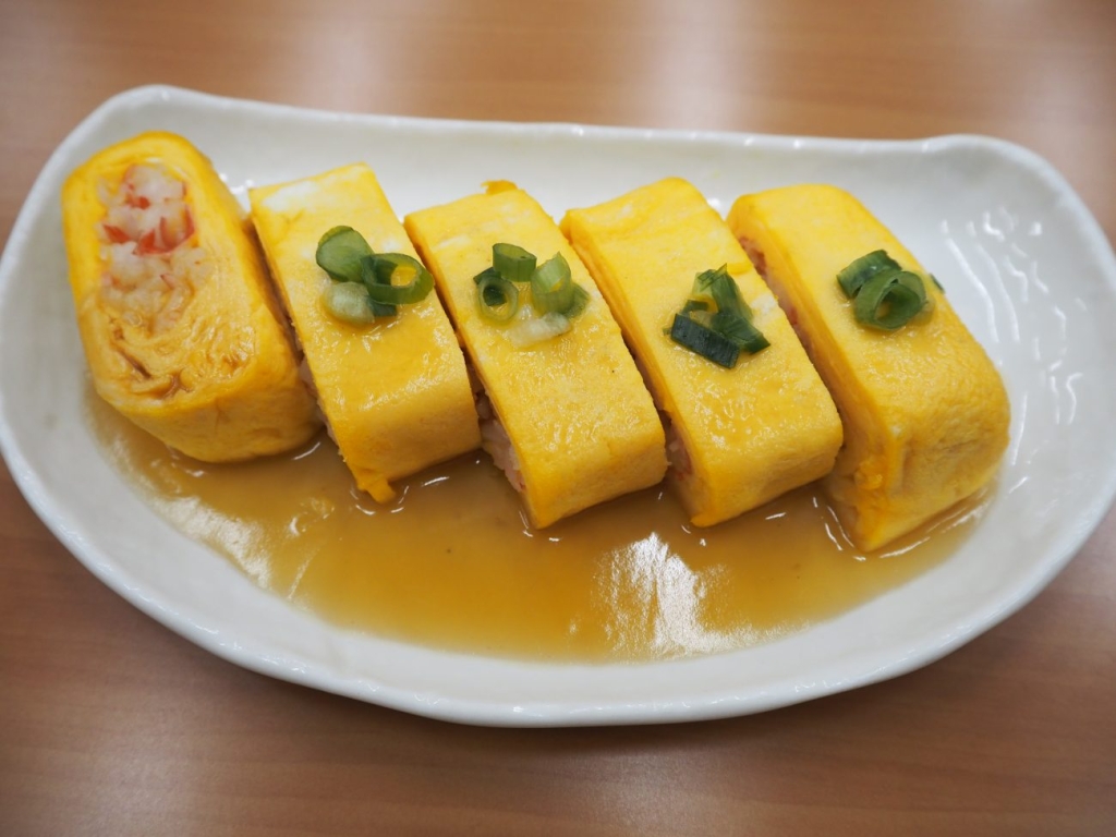 「フライパン1つで超簡単!天津飯風たまご焼き」