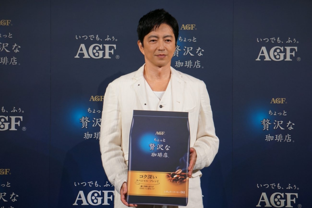 新テレビCMに出演する大沢たかおさん