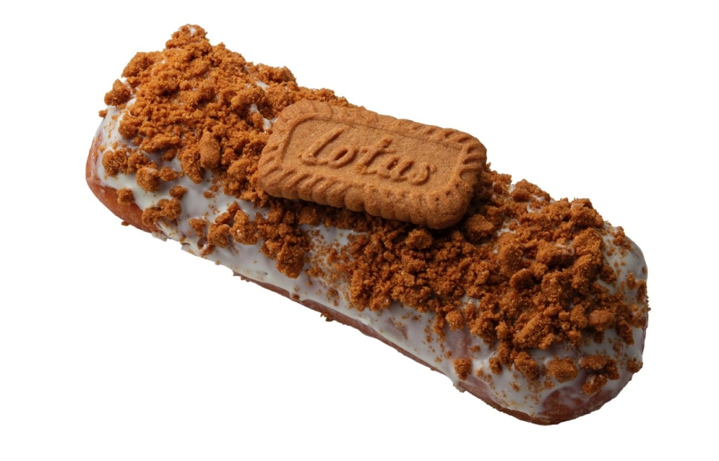 ランディーズドーナツ「ホワイトチョコロングジョンカラメルビスケット」