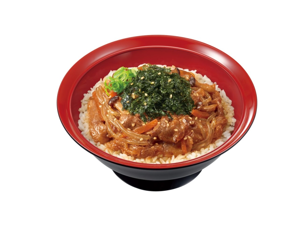 すき家「やみつき海苔プルコギ牛カルビ焼肉丼」