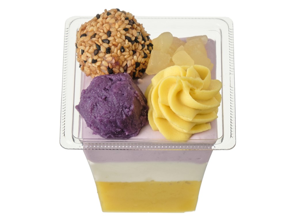 セブン‐イレブン「2種の芋づくしパフェ」