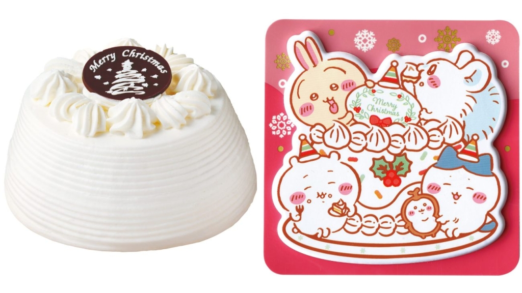 セブン‐イレブン「クリスマスかまくら ちいかわ限定BOX」ケーキとオリジナル「ぷっくりシール」