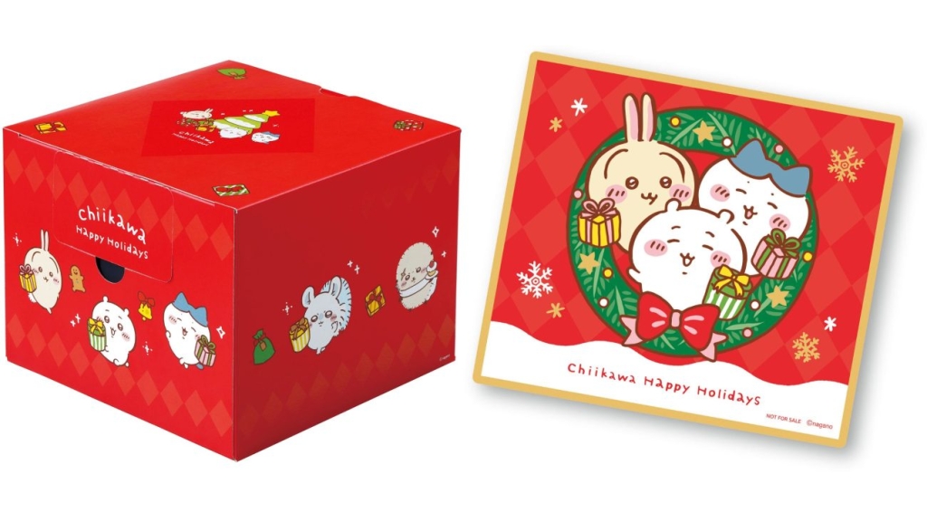 セブン‐イレブン ちいかわのオリジナルアクリル色紙・BOX
