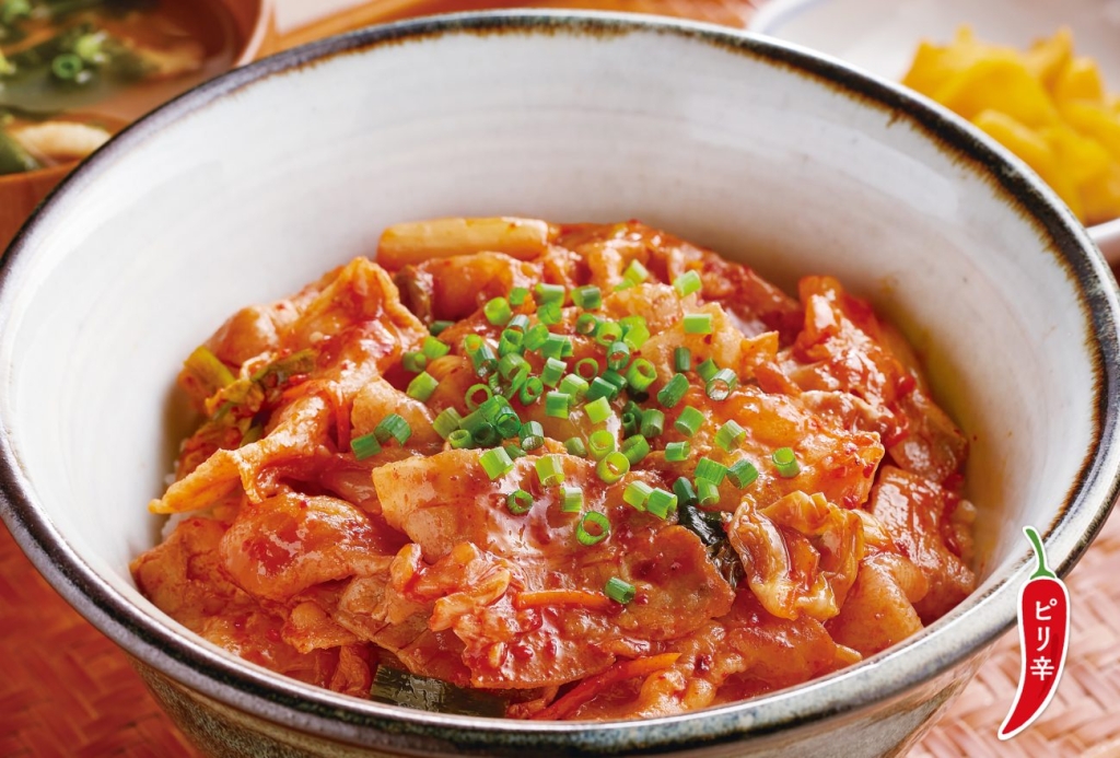 ジョイフル「旨みたっぷり豚キムチ丼」