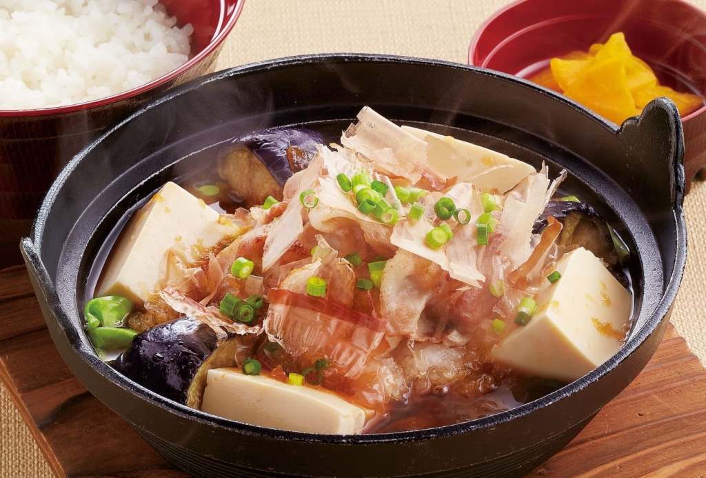 ジョイフル「豚肉と豆腐の熱々みぞれ煮定食」