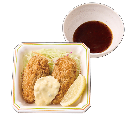 ◆かきフライ(単品) 450円