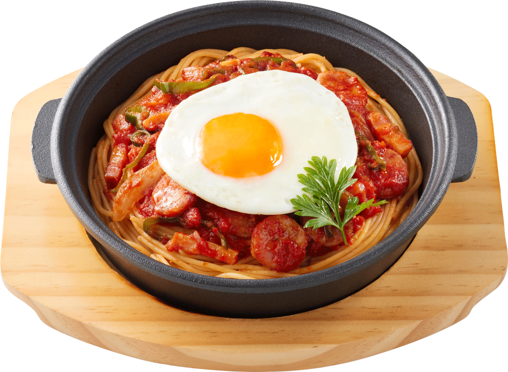 ジョリーパスタ「“鉄板パスタ” ナポリタン」