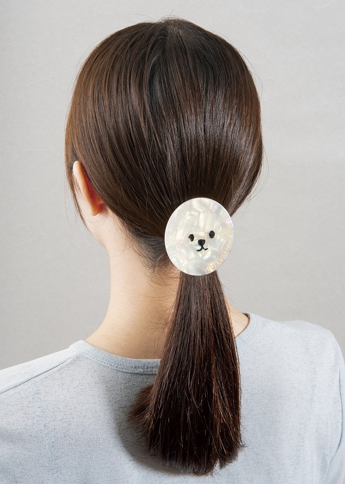 タリーズ「お月見ベアフルクリップ」ヘアアクセサリーにも