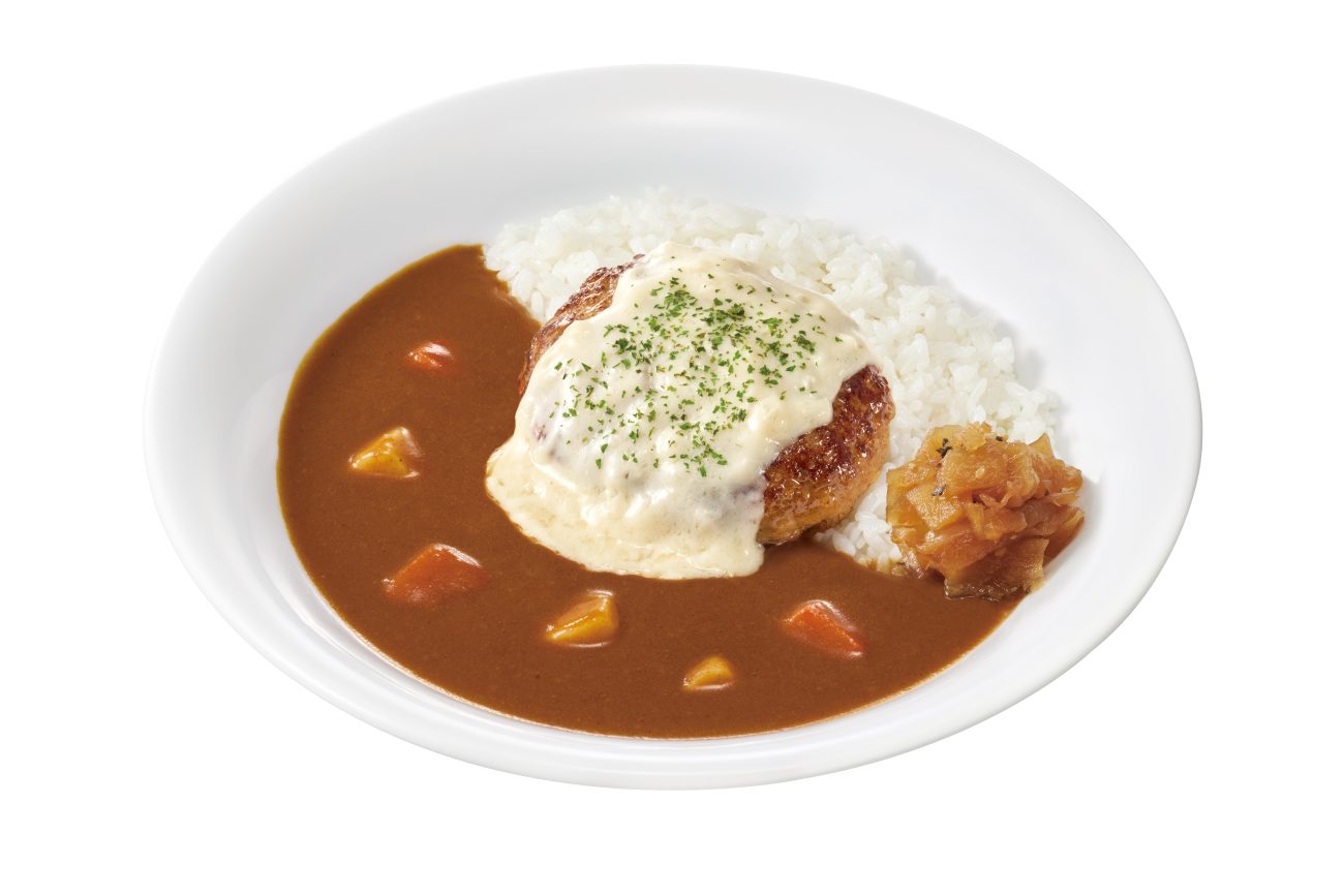 チーズインハンバーグカレー