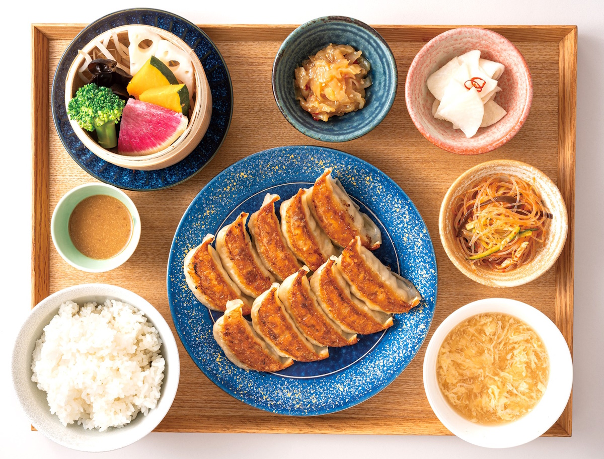 スタンダードランチの「餃子ランチ」