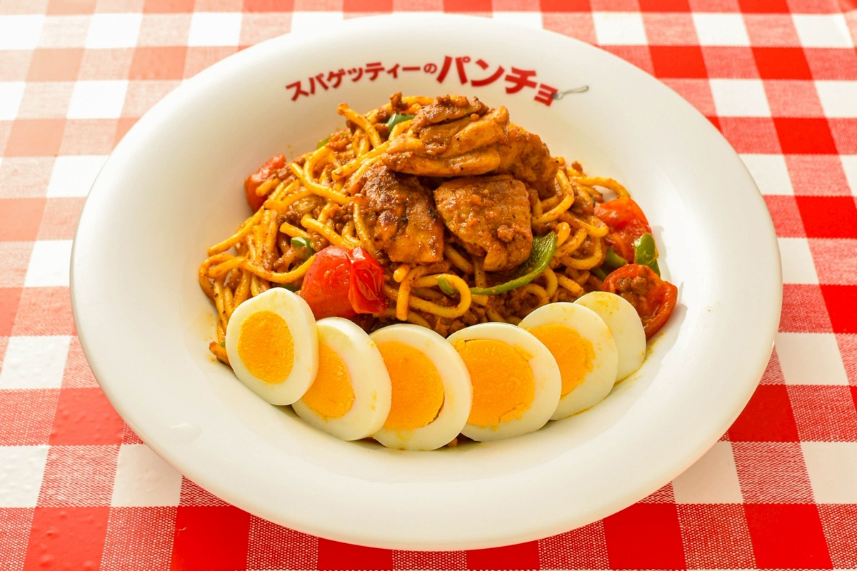 「ゴロっとチキンのカレーナポ」