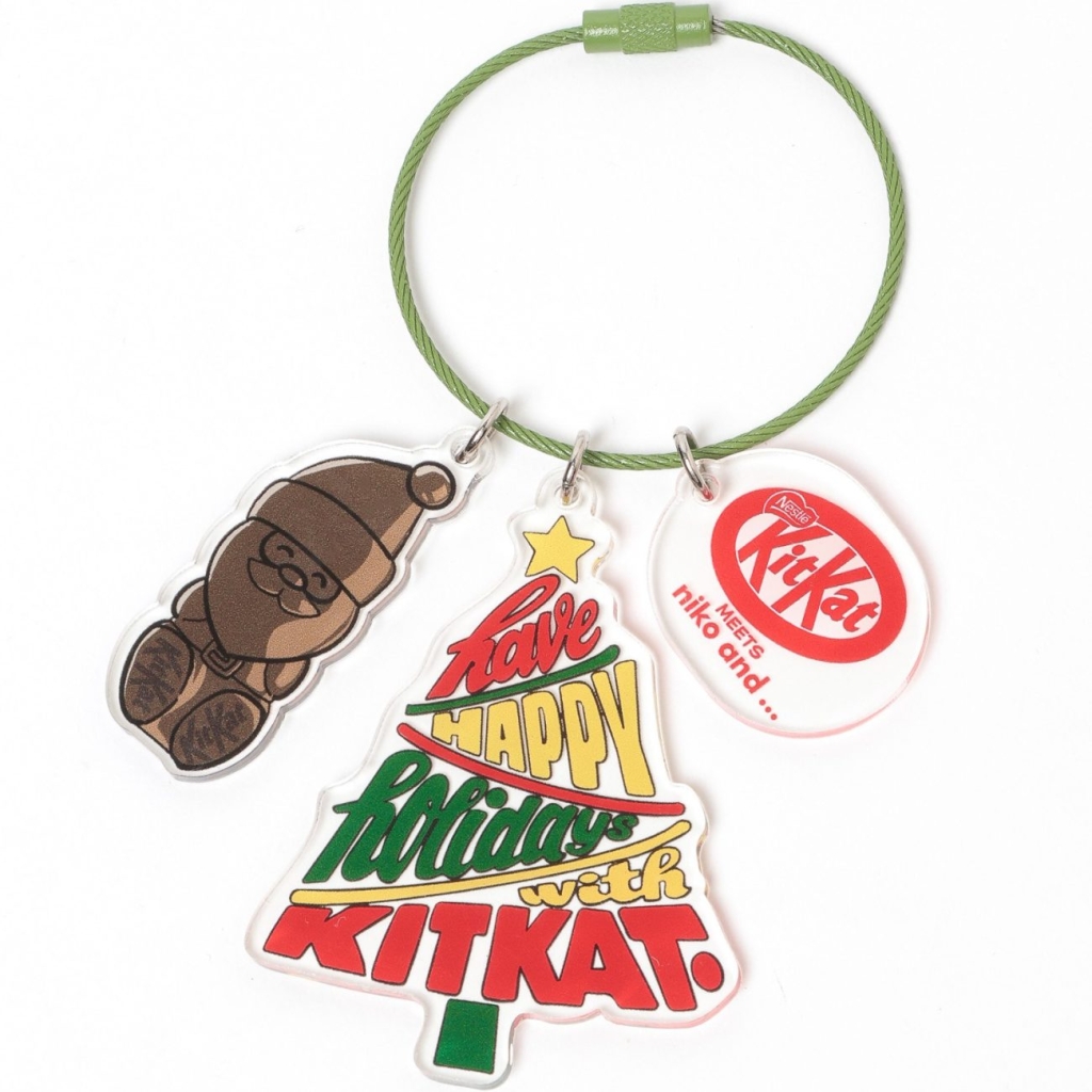 キットカット ホリデイサンタアクリルキーチャーム