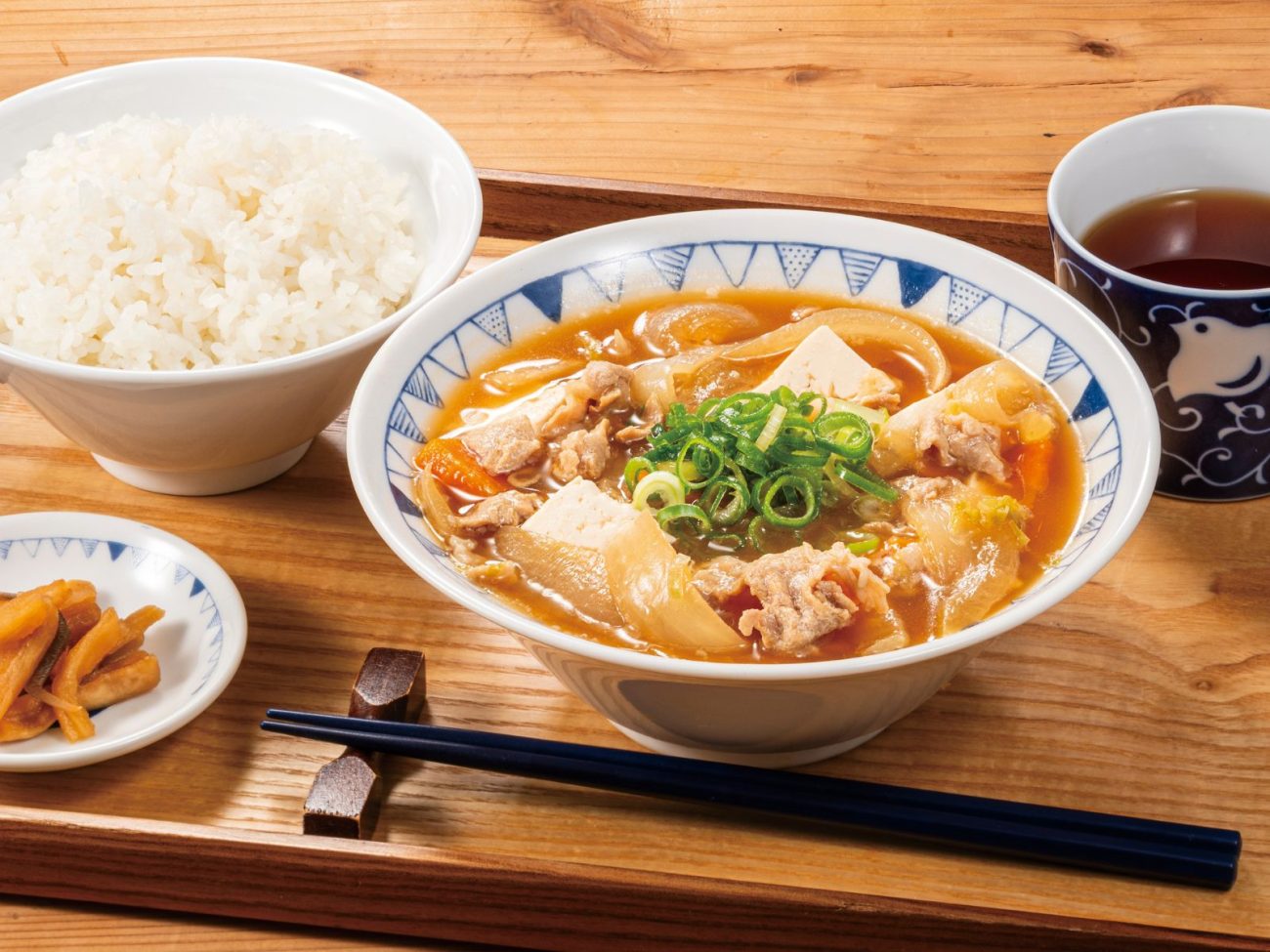 「THE豚汁定食」
