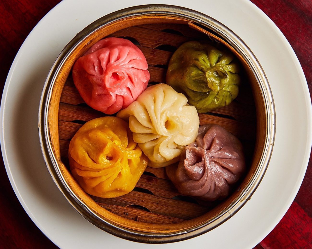 人気メニューの「五色小籠包」