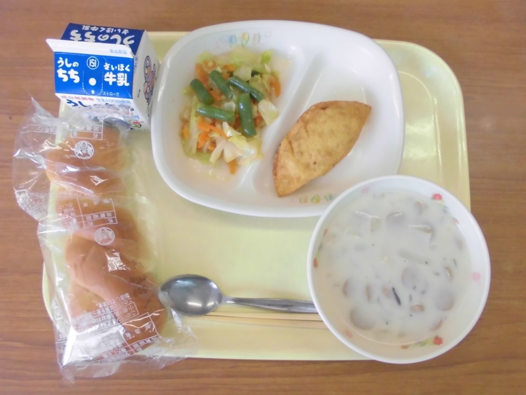 小林栄養教諭作成「ポーランド料理を取り入れた給食」