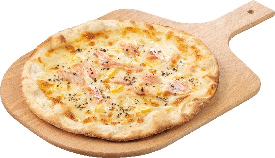 ジョリーパスタ「ピッツァ･サーモンのレモンクリーム」