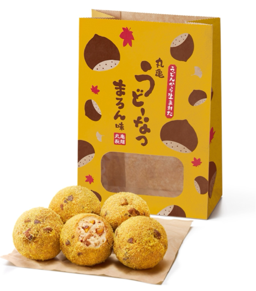 丸亀製麵「丸亀うどーなつ まろん味」