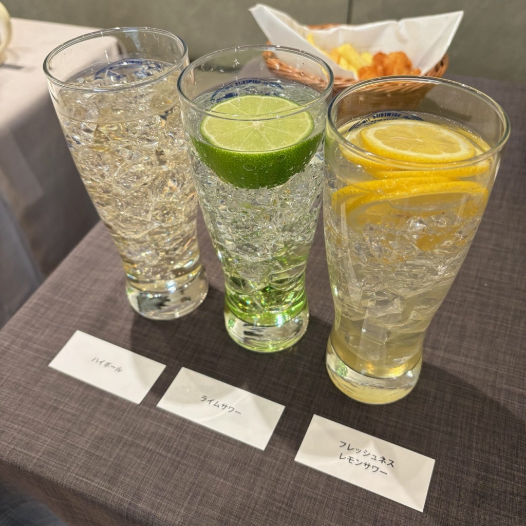 フレッシュネスバーガー アルコールドリンク3種