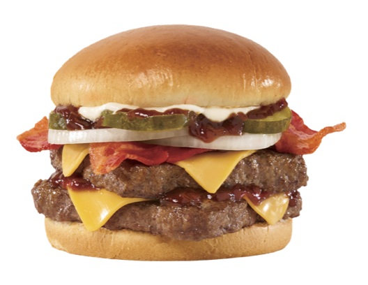 ウェンディーズ・ファーストキッチン「ジャックダニエルBBQバーガーダブル」