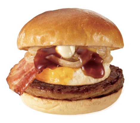 ファーストキッチン「こく旨BBQベーコンエッグバーガー」