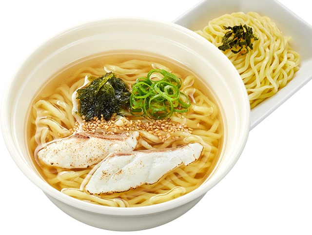 かっぱ寿司「高知県産 乙女鯛炙りの塩ラーメン~追い麺つき~」