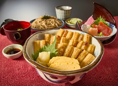 和食麺処サガミ「焼きあなごめし御膳」