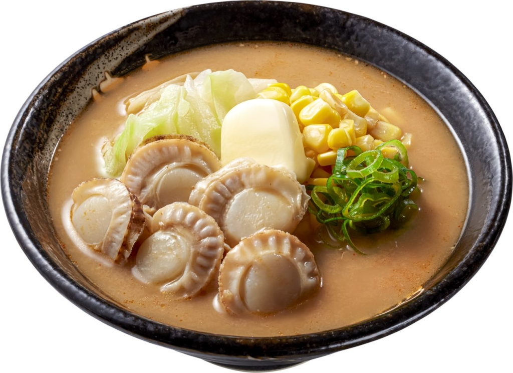 はなまるうどん「ホタテ味噌バター」