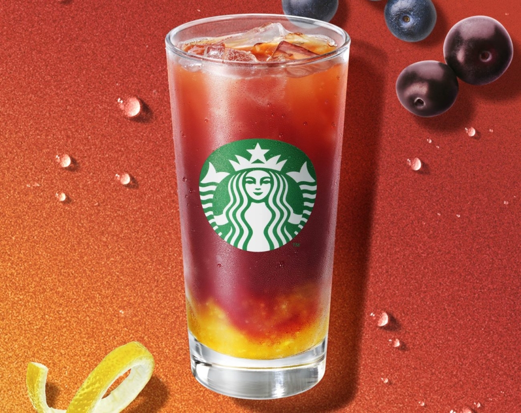 スターバックス「アサイー ベリー ゆずシトラス&ティー」